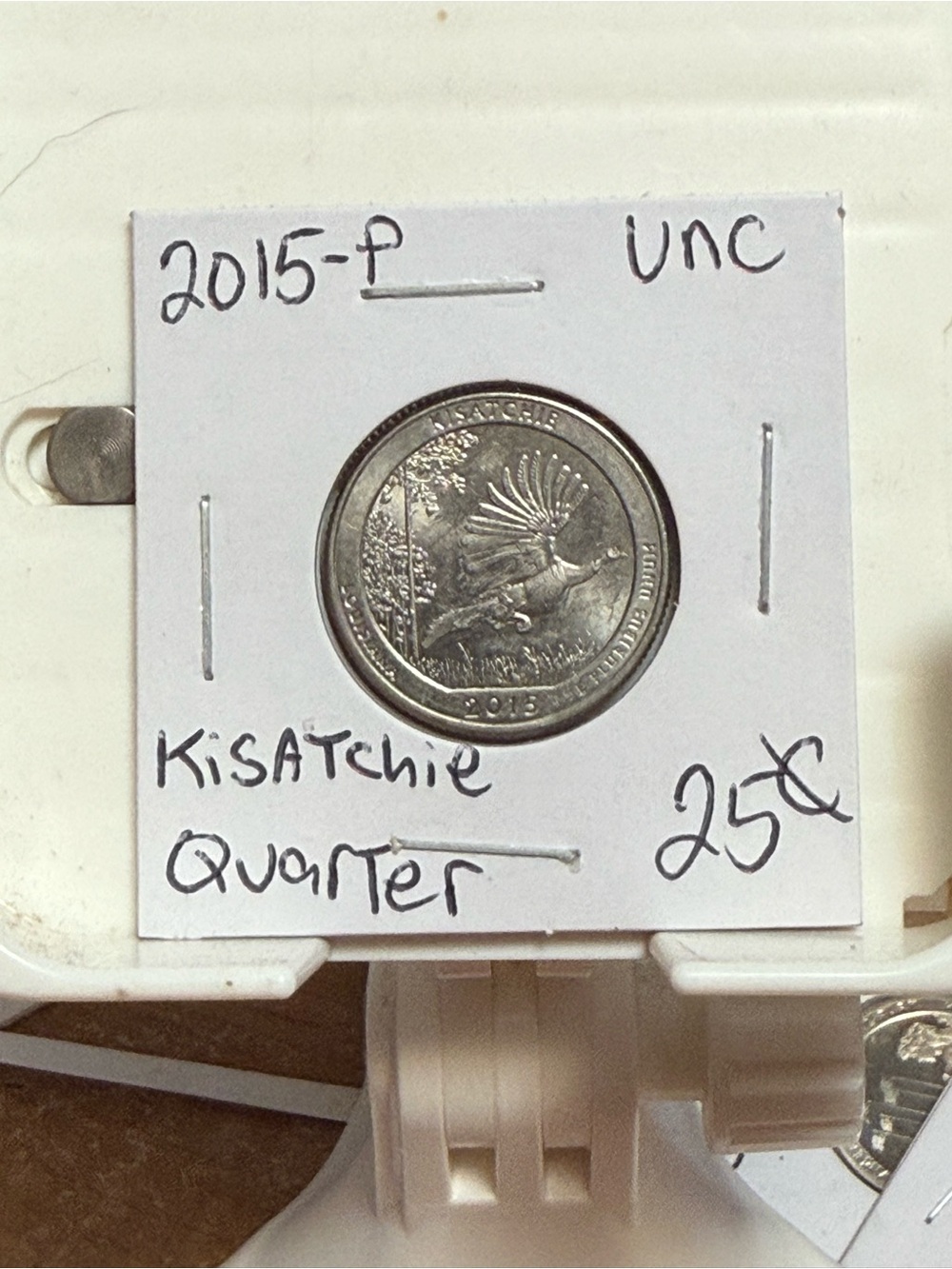 WN84 - 2015-P Kisatchie Quarter (uncirculated)